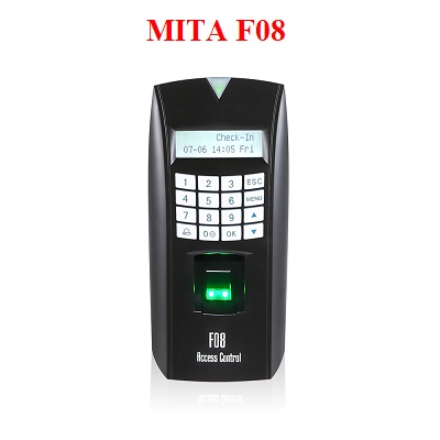 Máy chấm công Kiểm Soát cửa bằng Vân tay thẻ từ MITA F08